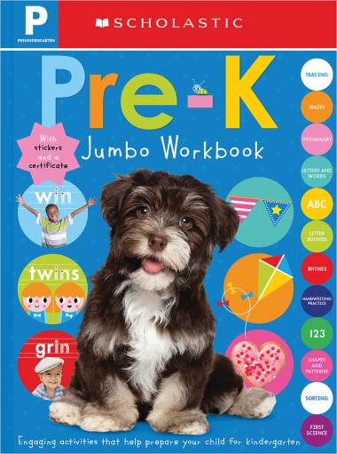 Pre-K Jumbo Workbook: Early Learners (Jumbo Workbook) (Paperback)