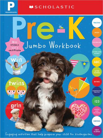 Scholastic - Pre-K Jumbo Workbook: Early Learners (Jumbo Workbook) Books