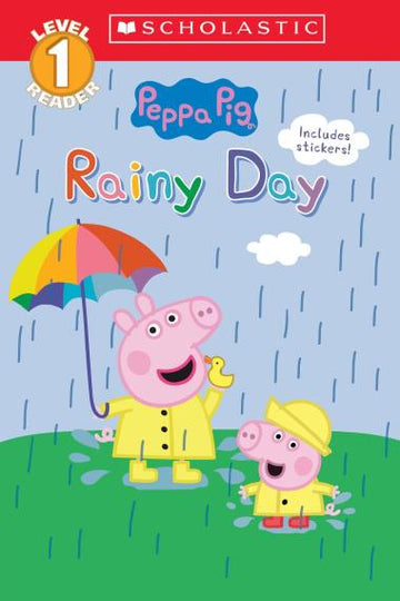 Scholastic - Rainy Day (Peppa Pig: Reader, Level 1) Books