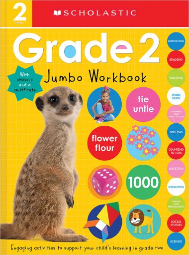 Second Grade Jumbo Workbook: Early Learners (Jumbo Workbook) (Paperback)