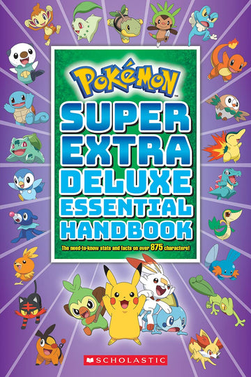 Scholastic - Super Extra Deluxe Essential Handbook (Pokemon) Books
