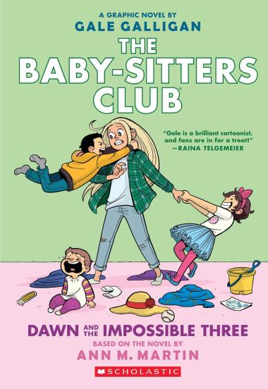 The Baby-Sitters Club #5: Dawn and the Impossible Three (Paperback)