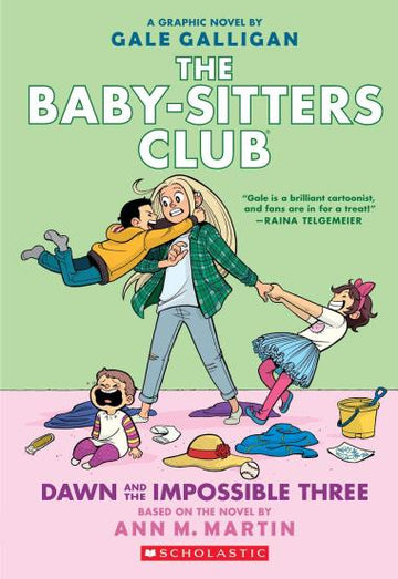 Scholastic - The Baby-Sitters Club #5: Dawn and the Impossible Three - A Graphic Novel Books