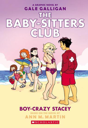 Scholastic - The Baby-Sitters Club #7: Boy-Crazy Stacey - A Graphic Novel Books