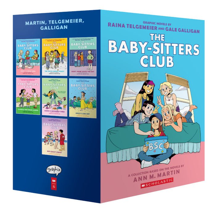 The Baby-Sitters Club Graphic Novel Box Set #1-7 (Paperback)