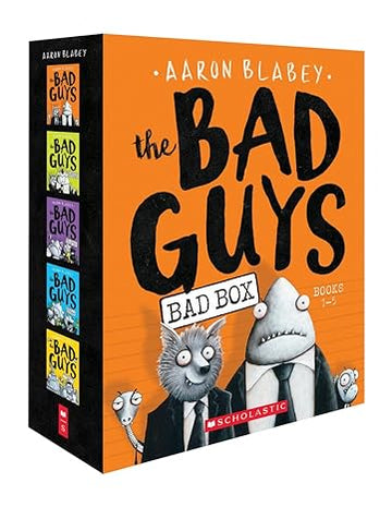 Scholastic - The Bad Guys - Bad Box Set Books 1-5 Books