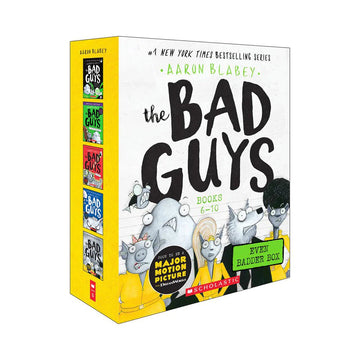 Scholastic - The Bad Guys Even Badder Box Set - Books 6-10 Books