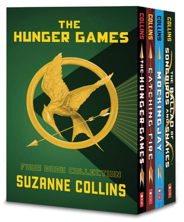 Scholastic - The Hunger Games 4-Book Paperback Box Set Books