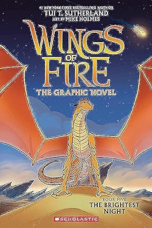 Scholastic - The Wings of Fire: The Brightest Night: Graphic Novel #5 Books