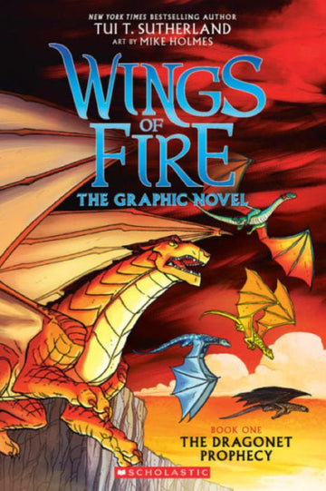Scholastic - Wings of Fire Graphic Novel #1: The Dragonet Prophecy Books