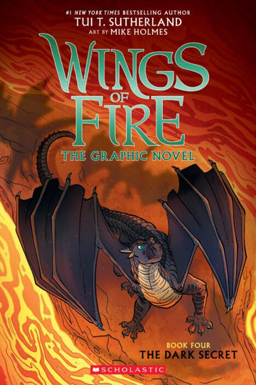 Scholastic - Wings of Fire Graphic Novel #4: The Dark Secret Books