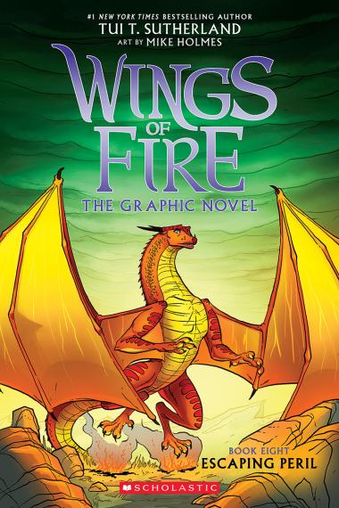 Wings of Fire Graphic Novel #8: Escaping Peril (Paperback)
