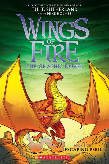 Scholastic - Wings of Fire Graphic Novel #8: Escaping Peril Books