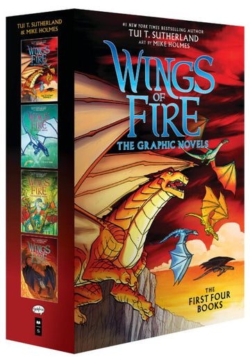 Scholastic - Wings of Fire Graphix Box Set #1-4 Books