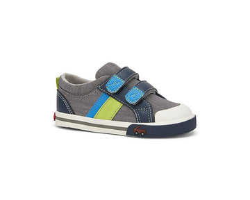 See Kai Run - Russell Shoes - Toddler Gray/Blue / 5 Shoes & Accessories