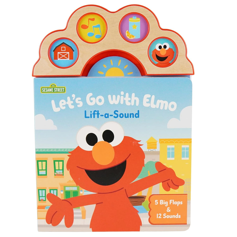 Sesame Street Let's Go with Elmo - Sound Board Book