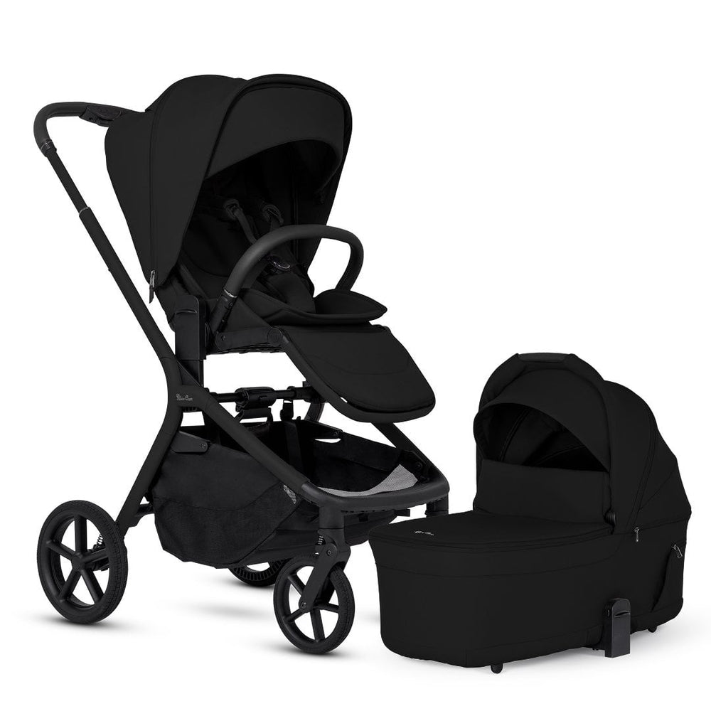 Silver Cross - Breez Compact Stroller and Bassinet Travel System