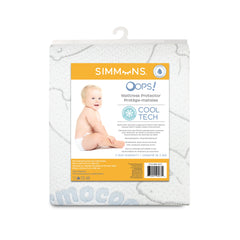 Simmons - OOPS Cool Tech Cooling Crib Mattress Protector