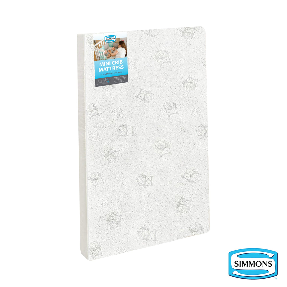 Simmons - Waterproof and Breathable Mini Crib Mattress - Firm Support