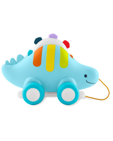 Skip Hop - Explore & More Dinosaur 3-in-1 Baby Musical Pull Toy Push and Pull Toys