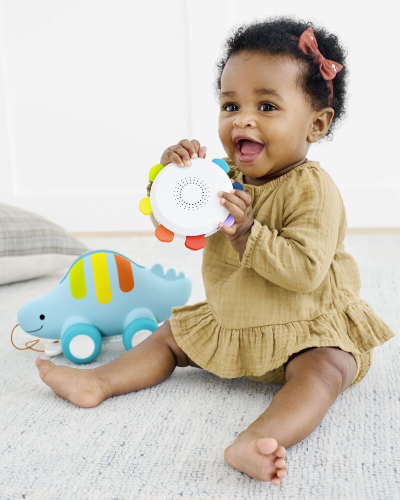 Skip Hop - Explore & More Dinosaur 3-in-1 Baby Musical Pull Toy – Little Canadian