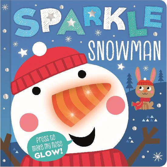 Make Believe Ideas - Sparkle the Snowman - Light-Up Board Book