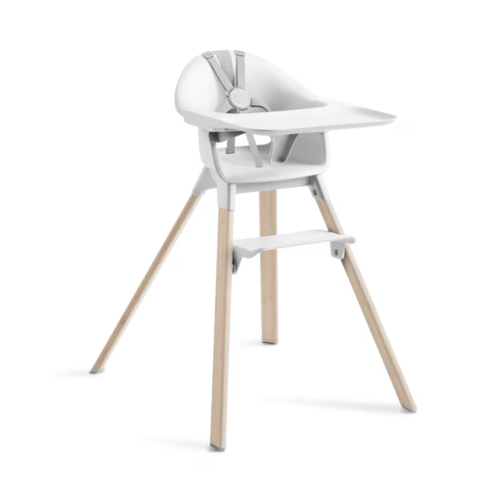 Stokke - Clikk High Chair - Lightweight High Chair with Adjustable Footrest
