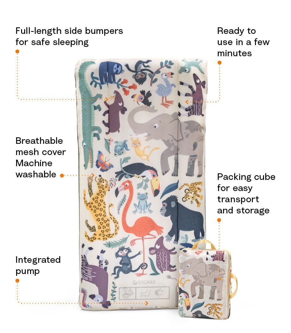 JetKids CloudSleeper シングルサイズ Stokke - JetKids CloudSleeper Inflatable Kids' Bed – Little Canadian
