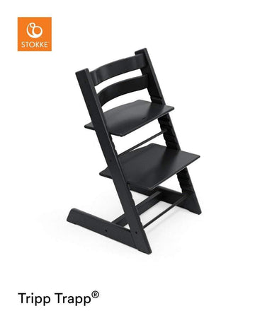 Stokke - Tripp Trapp Chair - Black - OPEN BOX High Chairs