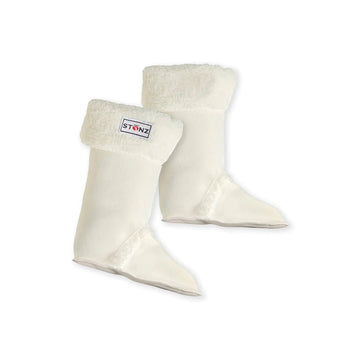 Stonz - Rain Boot Liners Ivory / 5T Shoes & Accessories