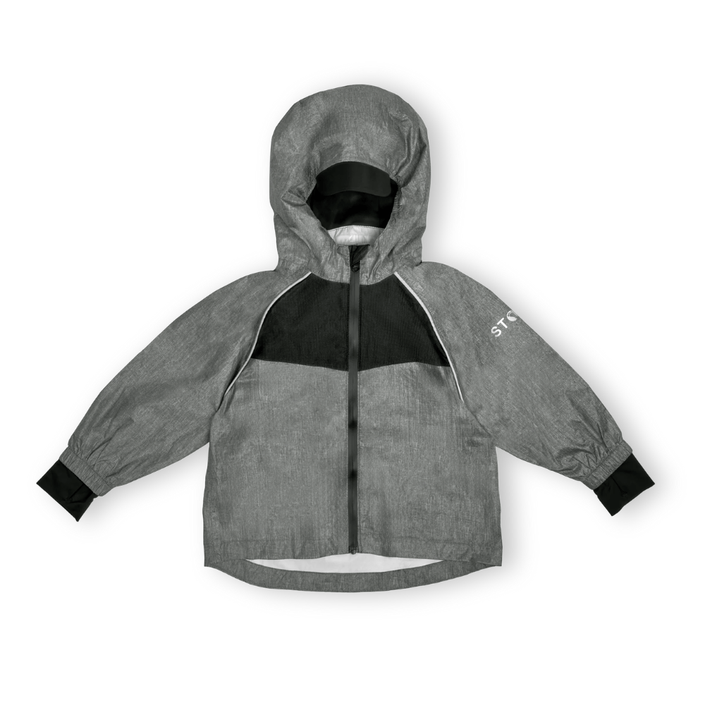 Stonz - Rain Jacket - Lightweight Waterproof Kids Raincoat