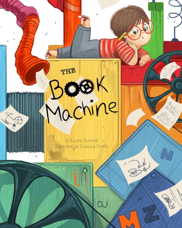 The Book Machine: A Story About the Magic of Books - Hardcover