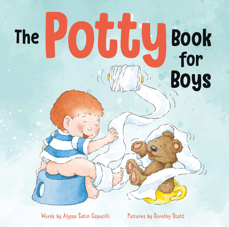 The Potty Book for Boys - Hardcover Potty Training Book