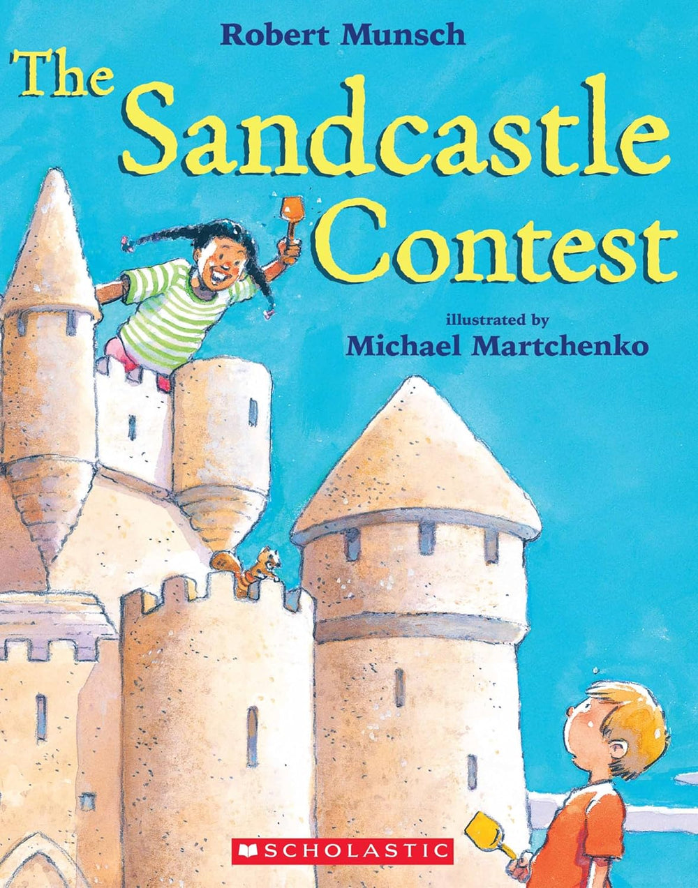 The Sandcastle Contest by Robert Munsch - Paperbook