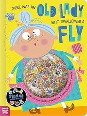 There Was an Old Lady Who Swallowed a Fly Interactive Board Book