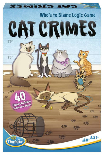 Thinkfun - Cat Crimes - Logic Game Toys & Games