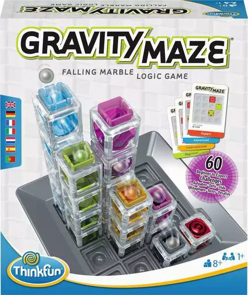 ThinkFun - Gravity Maze - Logic & Marble Run Game