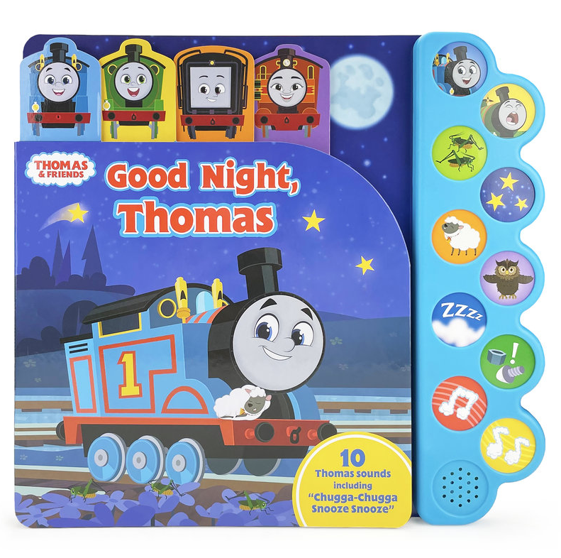 Thomas & Friends Good Night Thomas - Interactive Board Book with Sound
