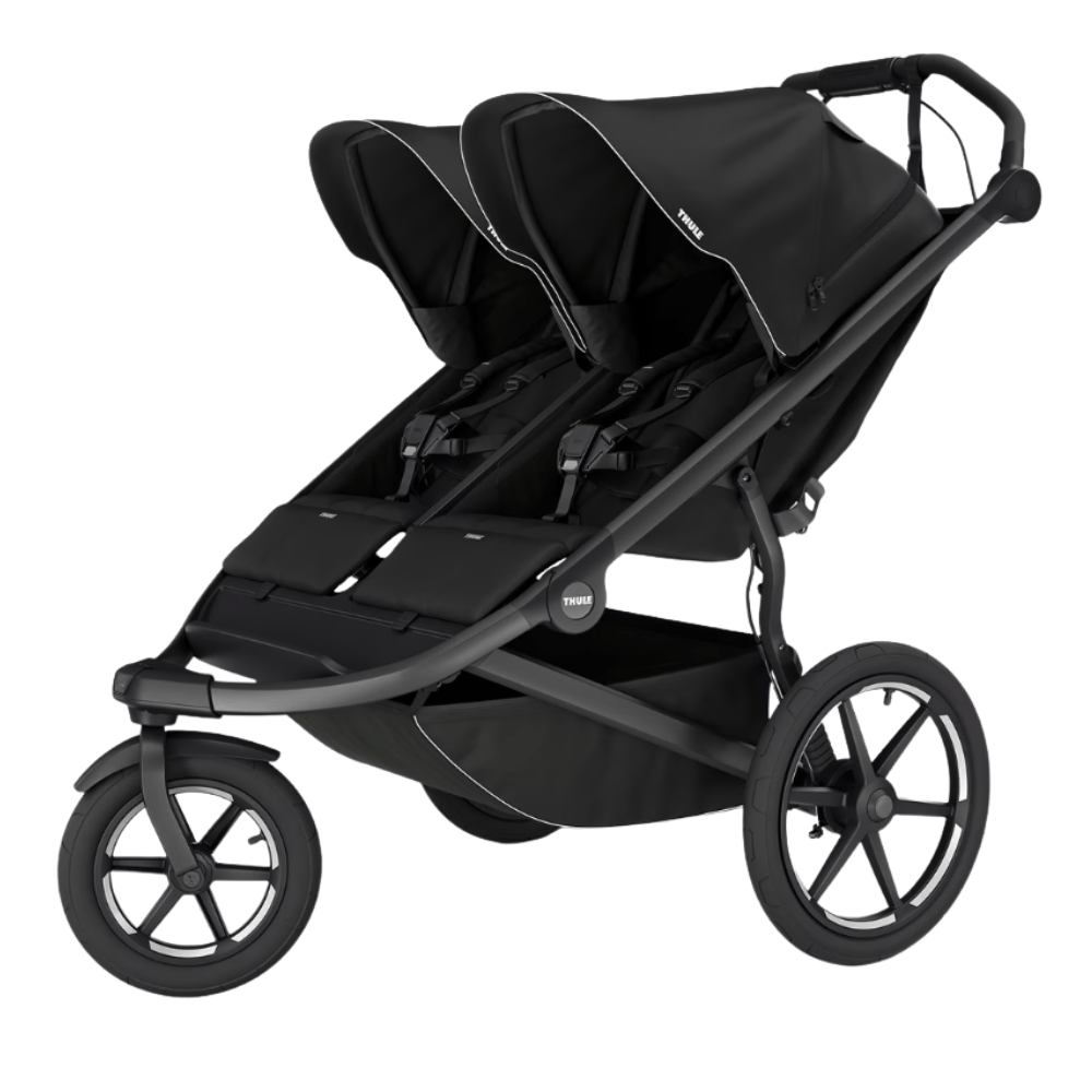 Thule - Urban Glide 3 Double All Terrain Jogging Stroller with Magnetic Buckle