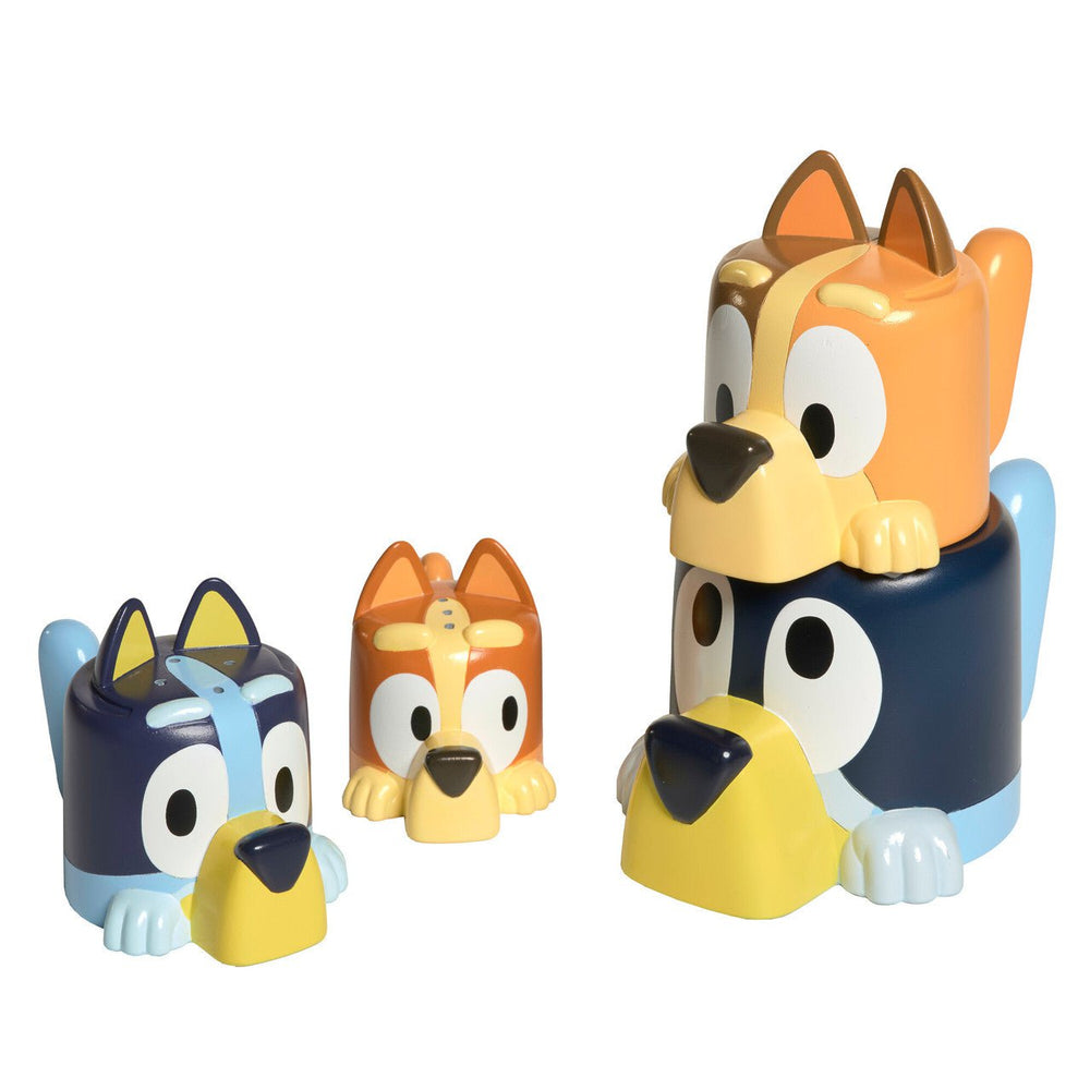 Tomy - Toomies Bluey Family Pourers and Stacking Cups Bath Toy