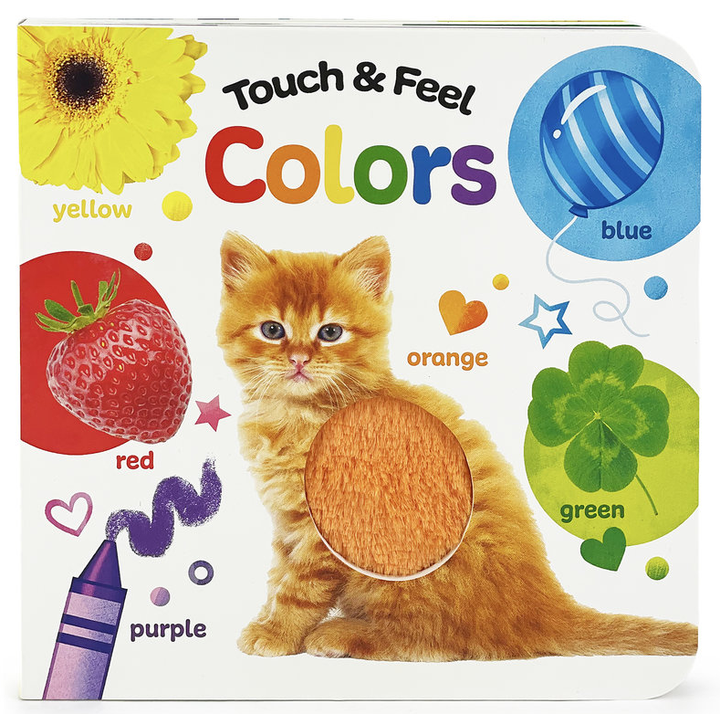 Touch & Feel Colors - Sensory Board Book