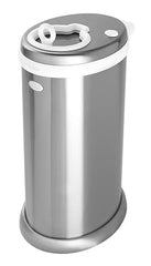 Ubbi - Steel Diaper Pail with Odour Locking Design - Chrome Finish