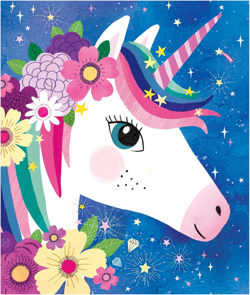 Mudpuppy - Unicorn Locked Diary