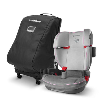 Uppababy - ALTA High Back Booster Car Seat Travel Bag Bundle Sasha Booster Seats