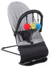 Valco Baby - Baby Minder Bouncer with Toy Bar - Flex Grey - OPEN BOX