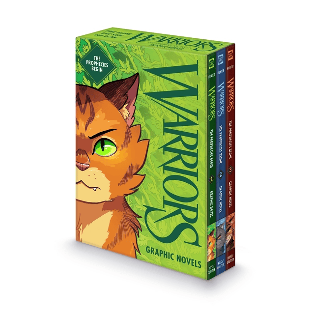 Warriors Graphic Novel: The Prophecies Begin #1–#3 - Paperback Graphic Novel Box Set
