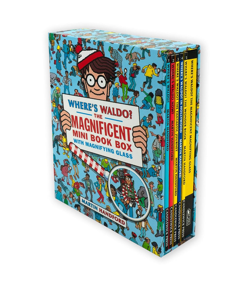 Where's Waldo? : The Magnificent Mini Boxed Set With Magnifying Glass - Activity Set