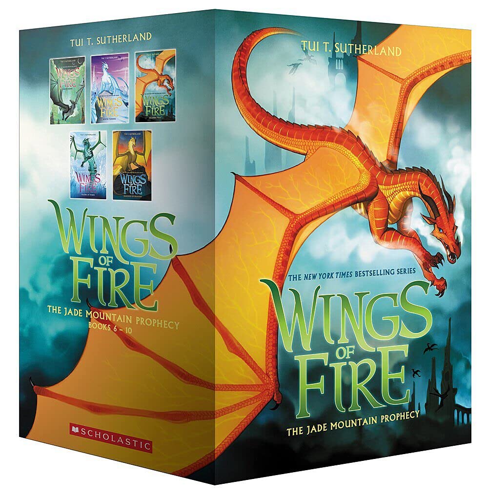Wings of Fire Box Set, The Jade Mountain Prophecy (Books #6-10)