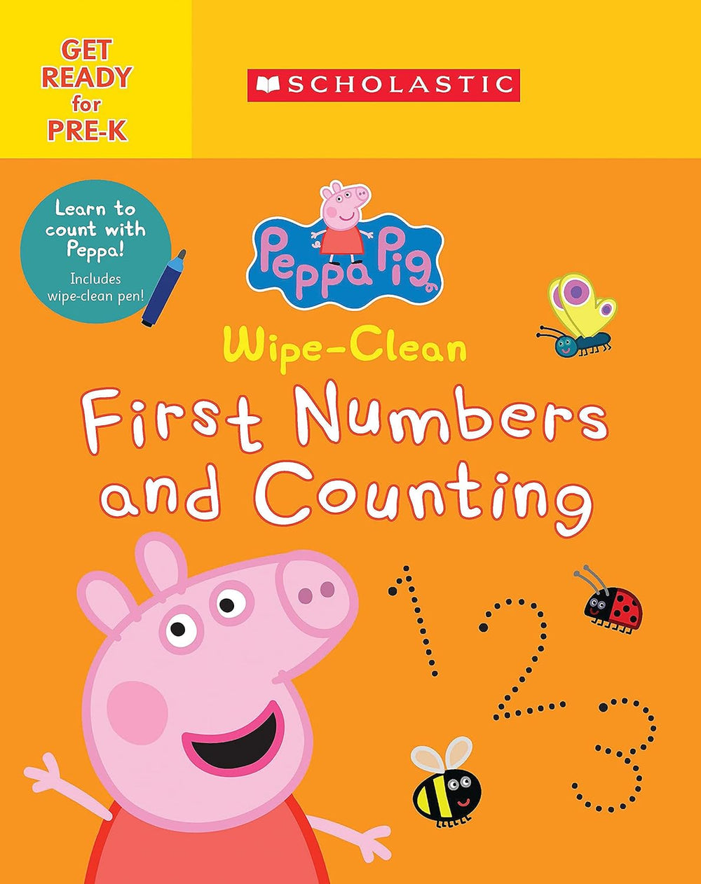 Wipe-Clean First Numbers and Counting (Peppa Pig)