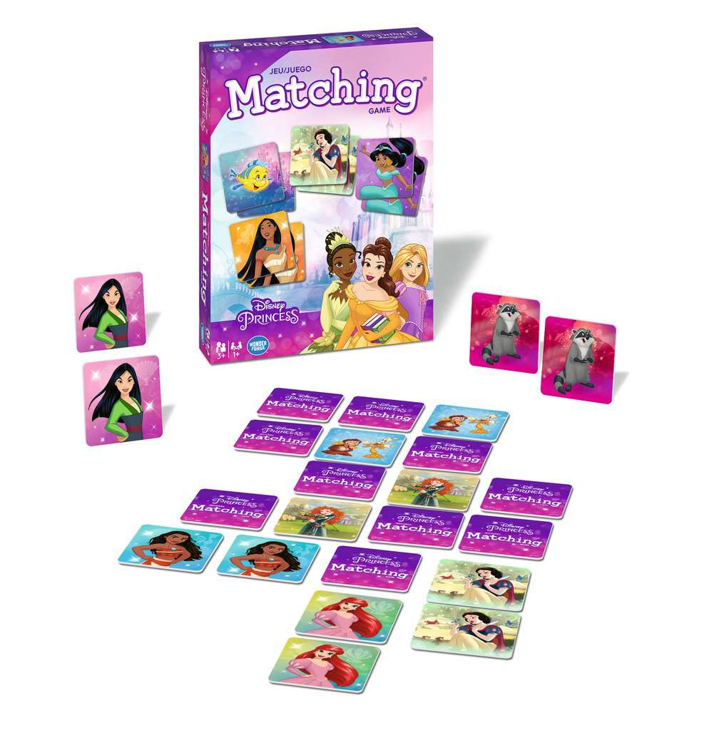 Wonder Forge - Disney Multi-Princess Matching Game – Little